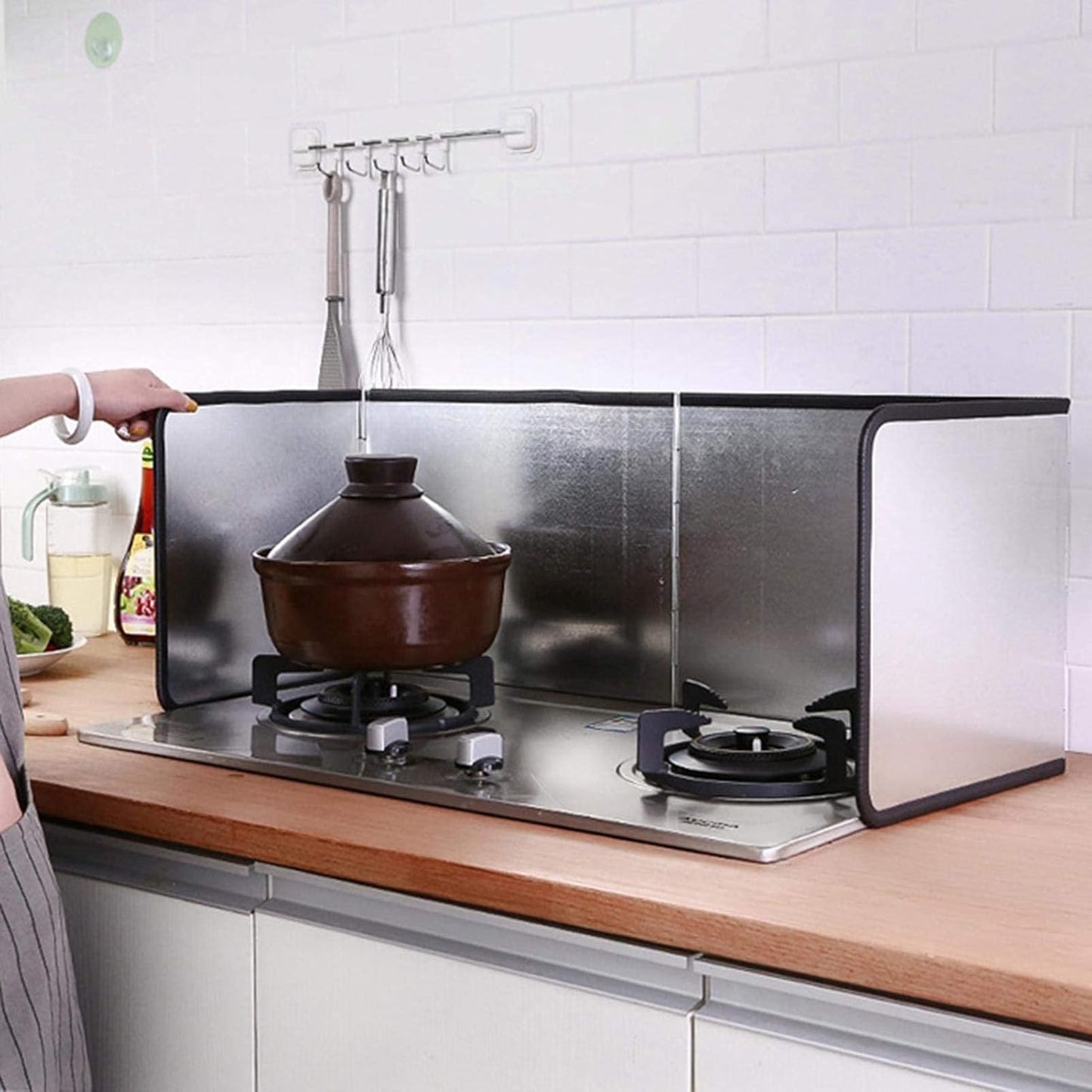 Stainless Steel Oils Splatter  Guard